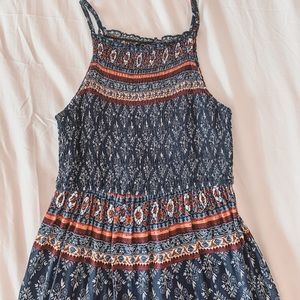 pattered maxi dress!